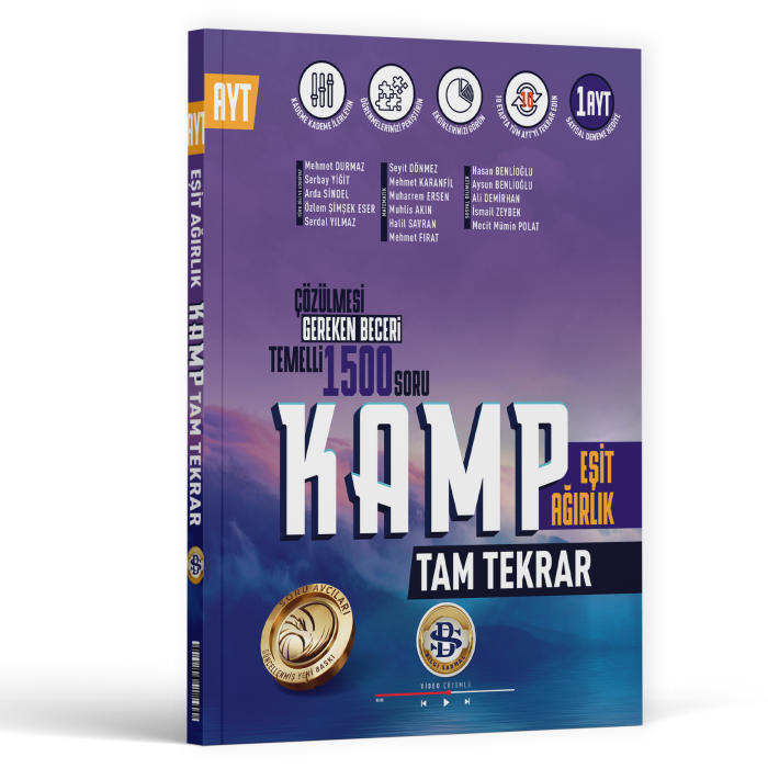 SARMAL YKS AYT KAMP TAM TEKRAR EŞİT/AĞ - 25-26